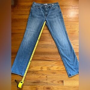 Levi's Straight Leg Denim Jeans - Classic Blue